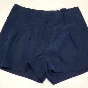 American Eagle Navy Flowy Ultra High Waisted Summer Modal Blend Dressy Shorts